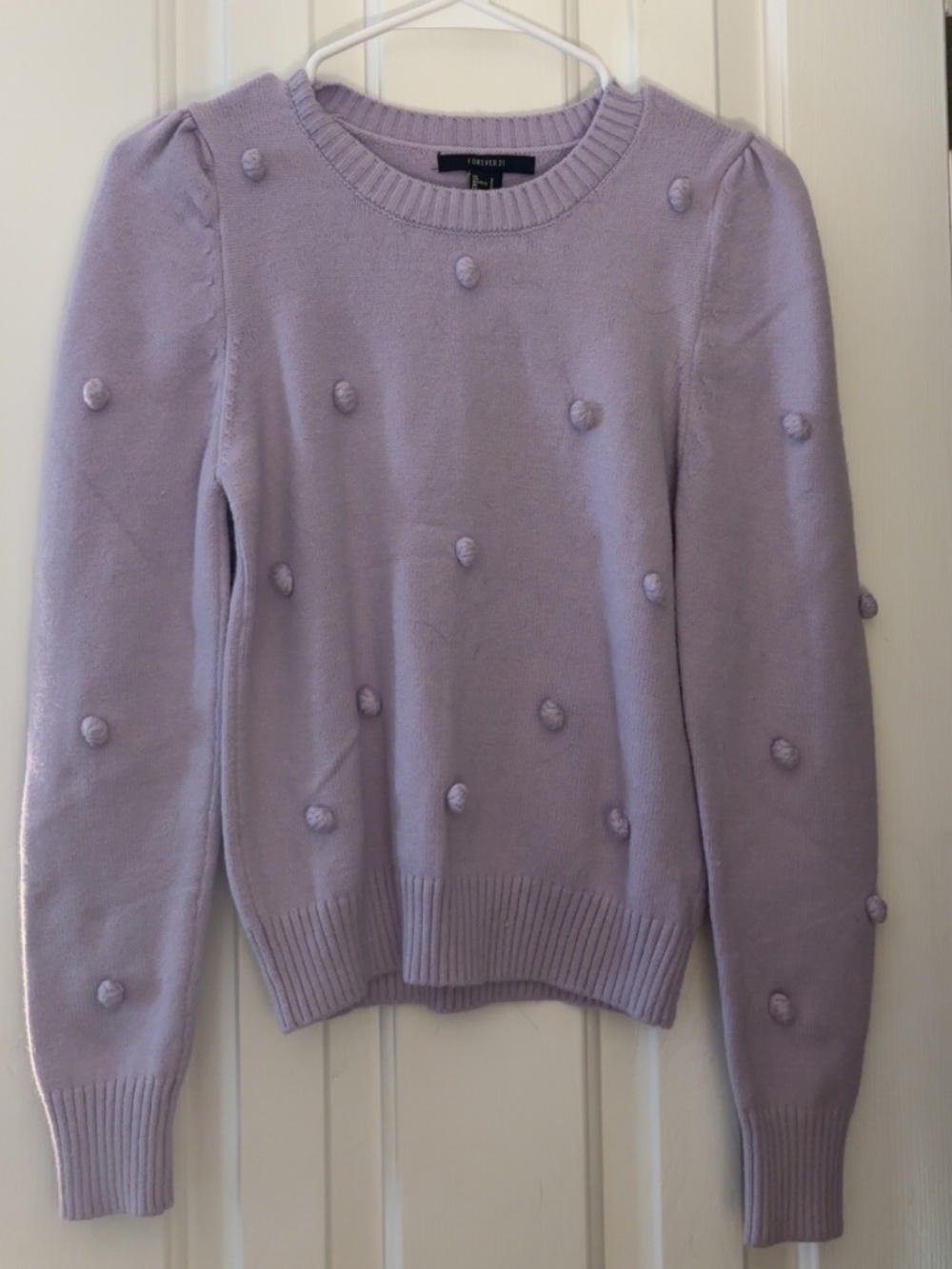 Purple Forever 21 Sweater